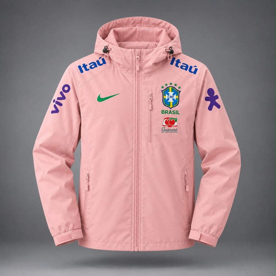 💎 Édition limitée - Veste Imperméable à Capuche - Rose