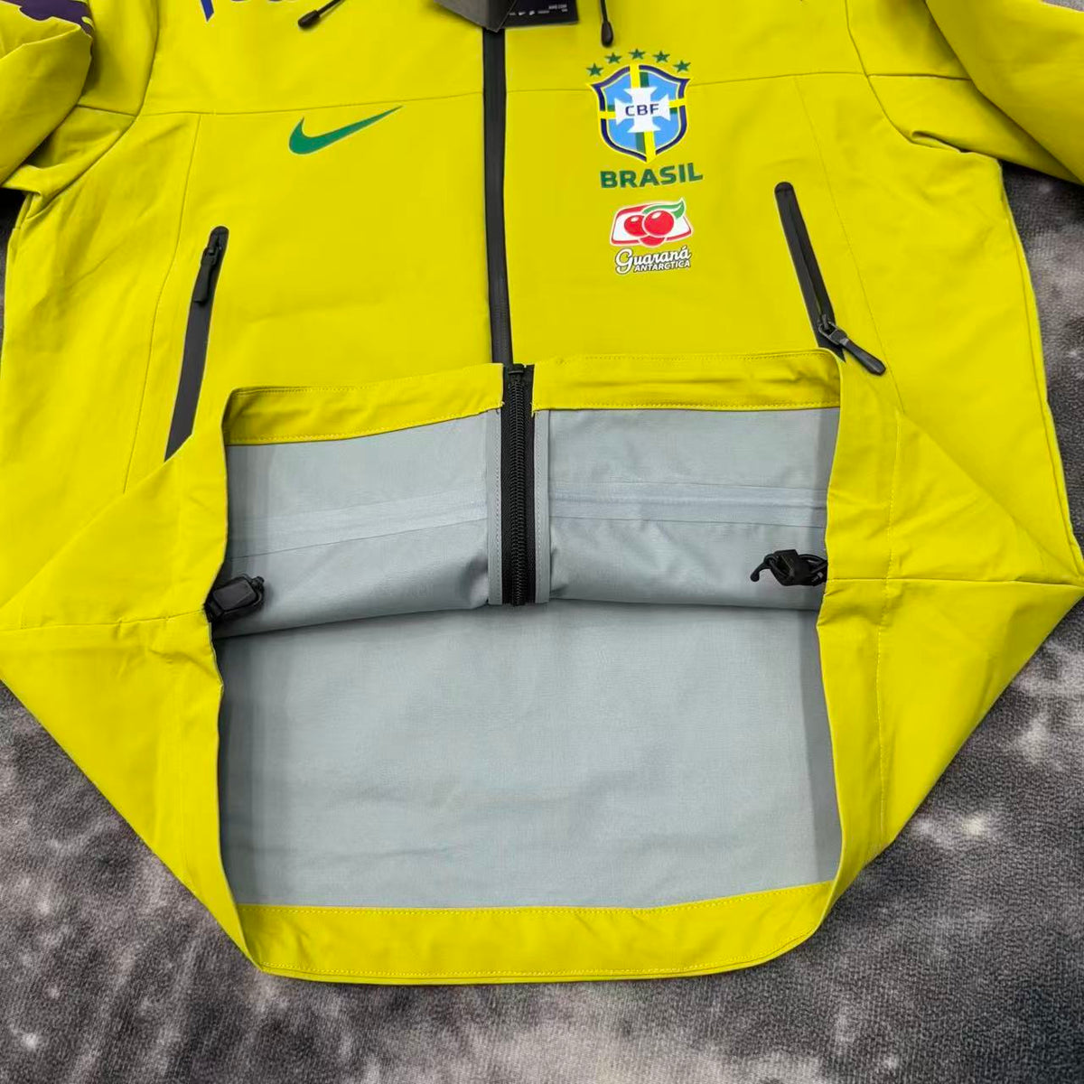 🔥 Veste Imperméable à Capuche - Jaune