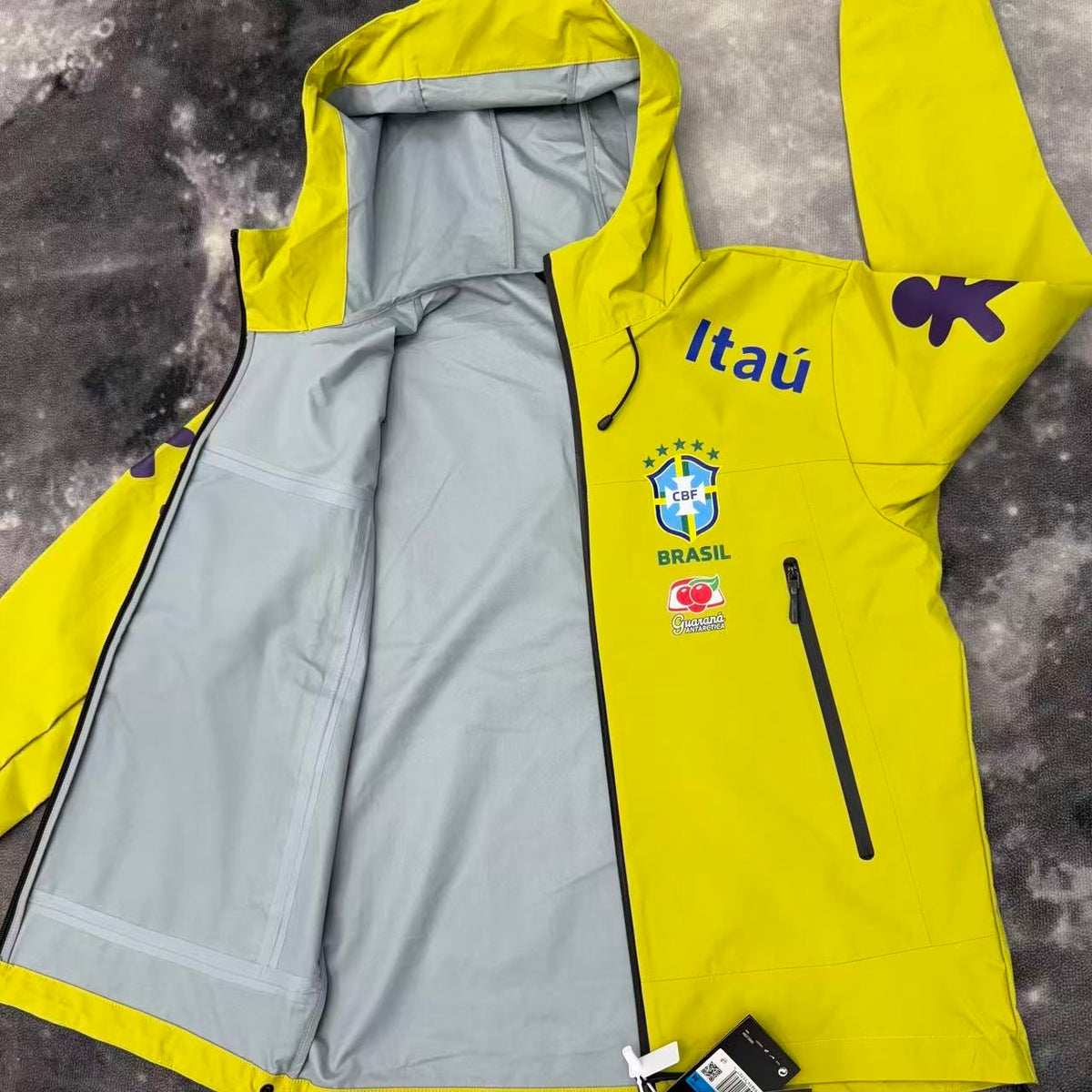 🔥 Veste Imperméable à Capuche - Jaune