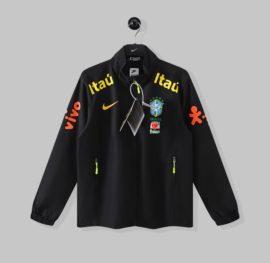 Veste Imperméable sans Capuche - Noir